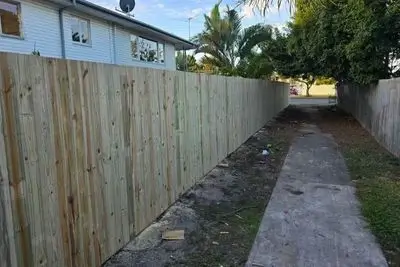 Timber fencing Albany Creek