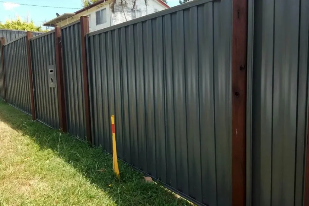 durable Colorbond fence