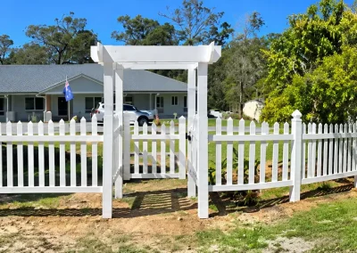 White Picket Fence & Gate Installation in Aspley