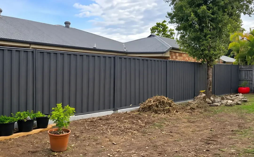 Colorbond Fencing & Retaining Wall Installation in Brendale