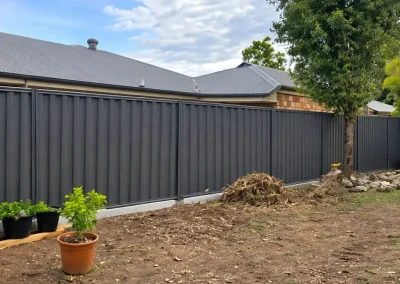 Colorbond Fencing & Retaining Wall Installation in Brendale
