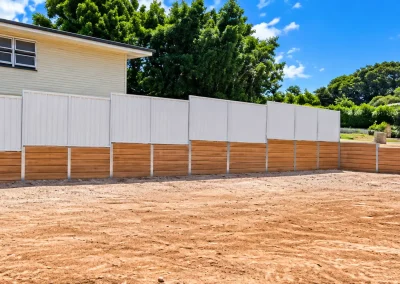 Colorbond Fencing & Retaining Wall Installation in Geebung